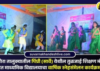 पाचोरा तालुक्यातील पिंप्री सार्वे येथील तुळजाई शिक्षण मंडळ संचलित माध्यमिक विद्यालयाचा वार्षिक स्नेहसंमेलन कार्यक्रम संपन्न