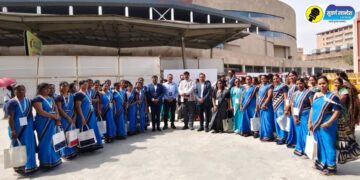 नवी दिल्लीत “अमृत मित्र महोत्सव” कार्यक्रमाचे आयोजन; पाचोरा शहराच्या 80 महिला बचत गट प्रतिनिधींनी घेतला सहभाग