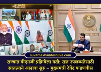 राज्यात पीएनजी प्रक्रियेला गती; खत उपलब्धतेसाठी सातत्याने आढावा सुरू – मुख्यमंत्री देवेंद्र फडणवीस
