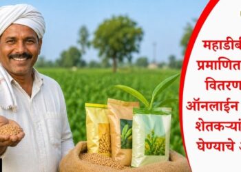 महाडीबीटीद्वारे प्रमाणित बियाणे वितरणासाठी ऑनलाईन अर्ज सुरू; शेतकऱ्यांना लाभ घेण्याचे आवाहन