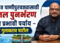 शाश्वत पाणीपुरवठ्यासाठी भूजल पुनर्भरण हाच प्रभावी पर्याय – मंत्री गुलाबराव पाटील