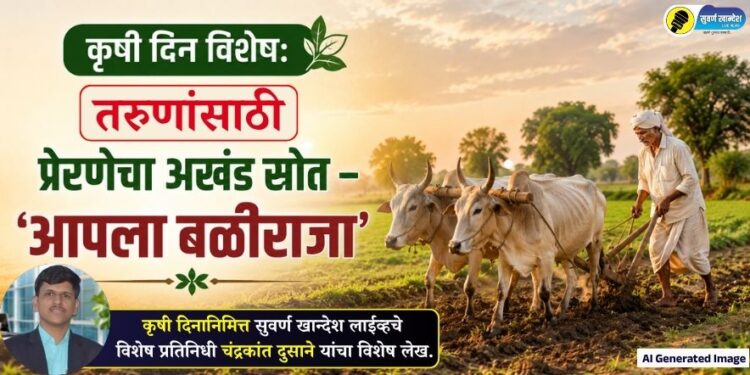कृषी दिन विशेष: तरुणांसाठी प्रेरणेचा अखंड स्रोत – ‘आपला बळीराजा’