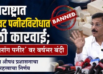 महाराष्ट्रात बनावट पनीरविरोधात मोठी कारवाई; ‘अॅनालॉग पनीर’वर वर्षभर बंदी, अन्न व औषध प्रशासनाने (FDA) महत्त्वाचा निर्णय