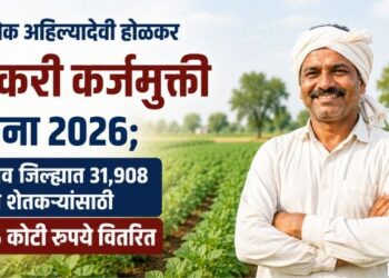 पुण्यश्लोक अहिल्यादेवी होळकर शेतकरी कर्जमुक्ती योजना 2026; जळगाव जिल्ह्यात 31,908 पात्र शेतकऱ्यांसाठी 184.16 कोटी रुपये वितरित