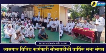 लासगाव विविध कार्यकारी सोसायटीची वार्षिक सभा संपन्न