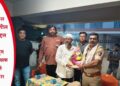 चोपड्यातील गणेशोत्सवातील बंदोबस्ताबद्दल मुस्लिम बांधवांकडून पोलीस निरीक्षक पवन देसले यांचा सत्कार