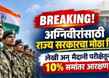 माजी अग्निवीरांना महाराष्ट्र शासनाचा मोठा दिलासा; सरकारी सेवेतील ‘गट-क’ गणवेशधारी पदांवर १०% आरक्षण आणि लेखी-शारीरिक परीक्षेतून पूर्ण सूट